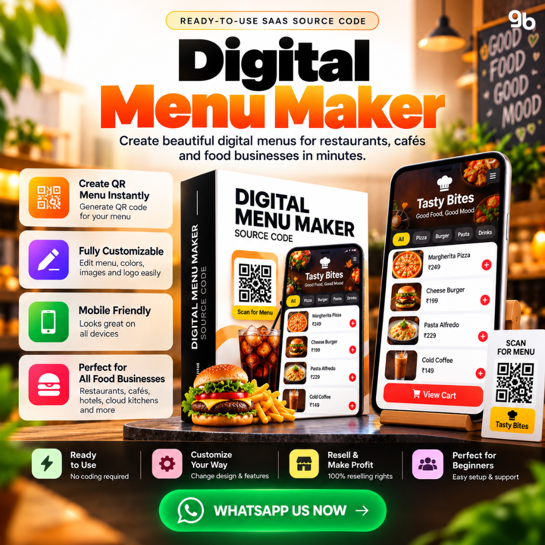 Digital Menu Maker preview
